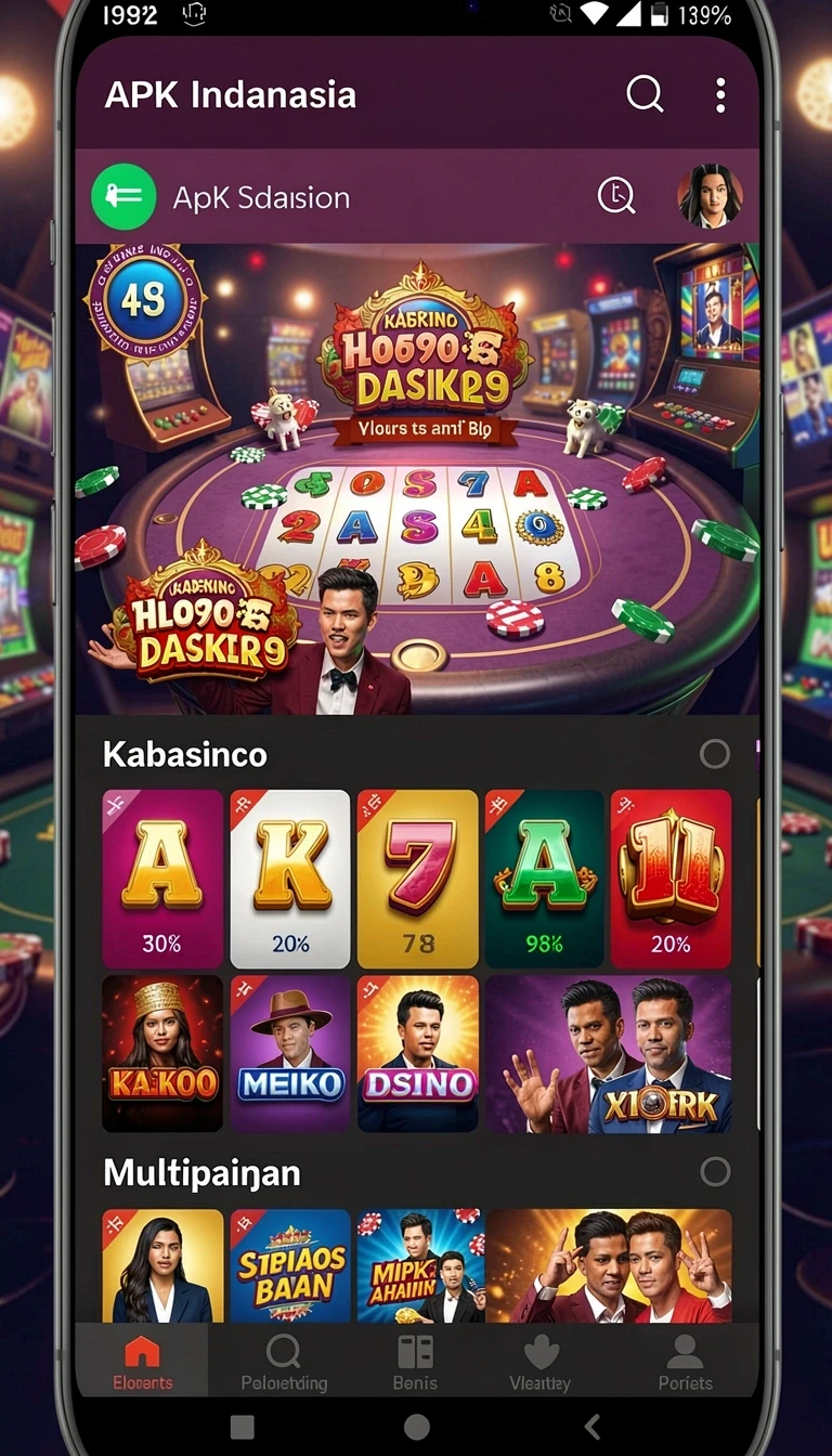 Tampilan Aplikasi pulau88 Terbaru untuk Android dan iOS