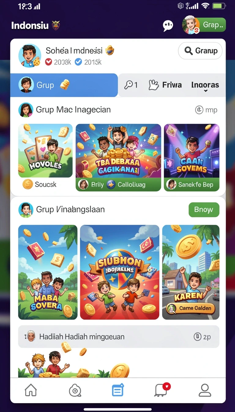 Tampilan koinaga88 APK Terbaru untuk Android Tanpa Iklan
